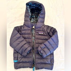 Patagonia 2T Reversible Down sweater hoodie